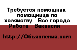 Требуется помощник, помощница по хозяйству - Все города Работа » Вакансии   